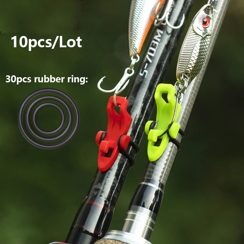 10-30pcs Fishing Rod Pole Hook - مراجعة Fishing Lure Jig وسعره