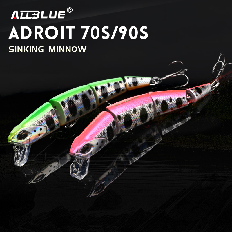 ALLBLUE Professional Jointed S - مراجعة Fishing Lure Popper وسعره